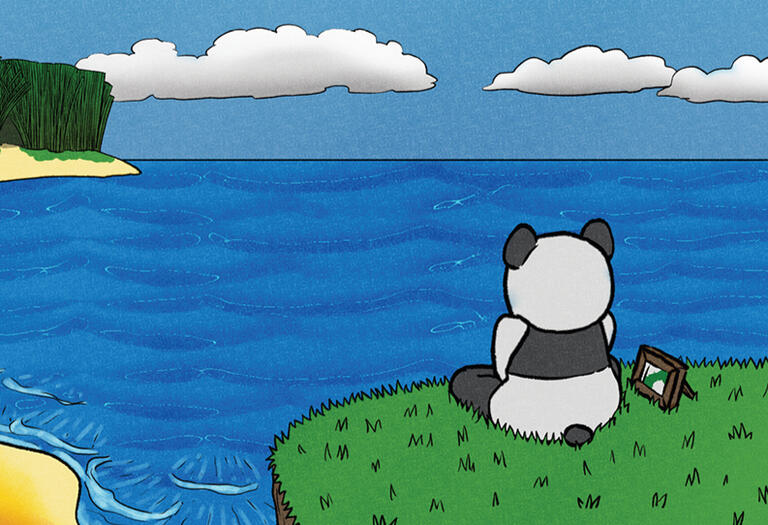 O Panda e o Porta-Retrato