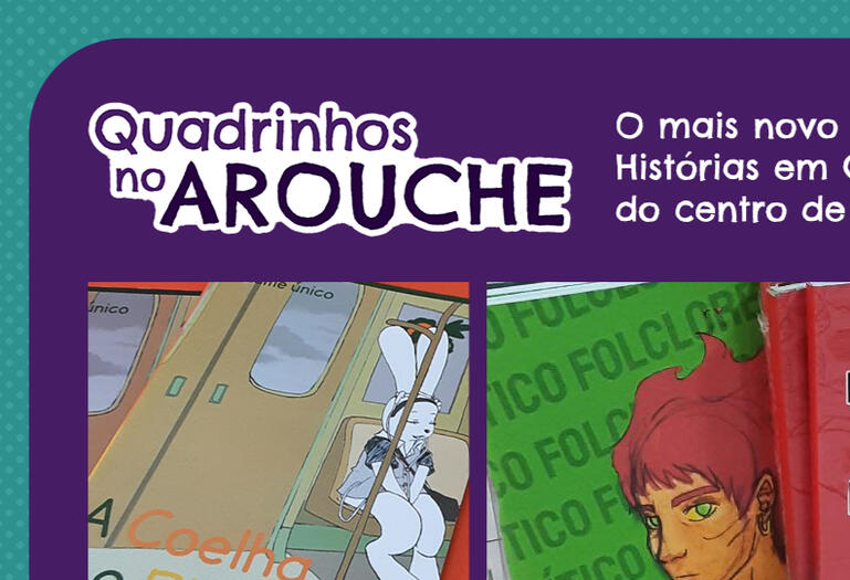Quadrinhos no Arouche